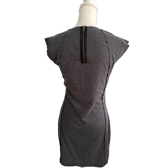 DESIGUAL Multicolor Gray Logo Script Mini Dress Size Medium - Picture 7 of 11